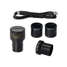 Microscópio/telescópio ocular câmera eletrônica digital USB HD 8.0MP com adaptador comprar usado  Enviando para Brazil