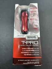 Usado, Aparador de barba Wahl 9307-300 T-Pro com fio lâmina T barba bigode barbeador 120V comprar usado Usado, Aparador de barba Wahl 9307-300 T-Pro com fio lâmina T barba bigode barbeador 120V comprar usado  Enviando para Brazil