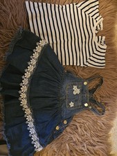 Mayoral dungaree denim for sale  BECKENHAM