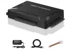 Adapter USB 3.0 na SATA IDE, czytnik dysków twardych Zewnętrzny konwerter Ultra Recovery na sprzedaż  Wysyłka do Poland