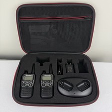 Walkie Talkie Midland X-TALKER pacote duplo com carregador e estojo TESTADO comprar usado  Enviando para Brazil