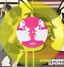 Stereophonics superman yellow for sale  LONDON