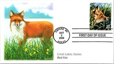 FDC 2008 SC #4352 Fleetwood, Red Fox - Empire MI - Single - J2046 comprar usado  Enviando para Brazil