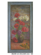 Grande quadro floreale usato  Torino