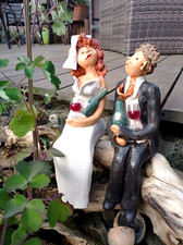 Keramik hochzeit figur gebraucht kaufen  Monschau