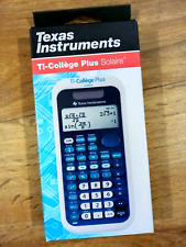 Calculatrice scientifique texa d'occasion  Paris XV