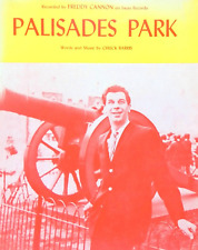 Partitura Palisades Park Freddy Cannon Chuck Barris New Jersey diversão 1962 comprar usado  Enviando para Brazil