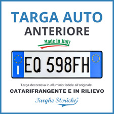 Targa auto anteriore usato  Albano Laziale
