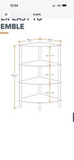 Black glass corner for sale  BIRMINGHAM