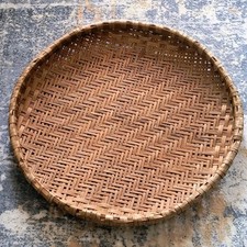 Vintage wicker tray for sale  BEXLEY