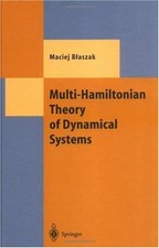 MULTI-HAMILTONIAN THEORY OF DYNAMICAL SYSTEMS (THEORETICAL By Maciej Blaszak VG+ na sprzedaż  Wysyłka do Poland