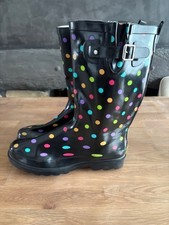 Botte pluie noire d'occasion  Villeparisis