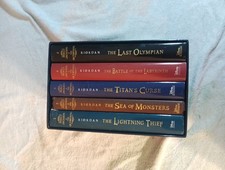 Percy Jackson and the Olympians Rick Riordan HC Box Set 1st Edition Disney  comprar usado  Enviando para Brazil