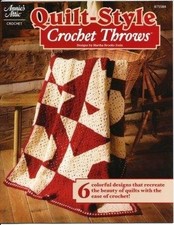Quilt-Style Crochet Throws, usado comprar usado  Enviando para Brazil