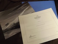Concorde 2003 flight for sale  LONDON