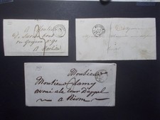 Marcophilie lot lettres d'occasion  France