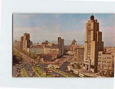 Cartão postal vista panorâmica Paseo de la Reforma México, usado comprar usado  Enviando para Brazil