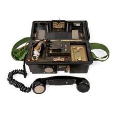 Original NVA Era da Guerra Fria- Telefone de Campo- Genuíno Excedente do Exército da Alemanha Oriental comprar usado  Enviando para Brazil