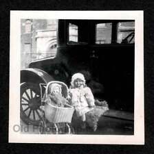 CARRINHO DE BRINQUEDO INFANTIL BONECA BEBÊ CARRO FOTO ANTIGA/VINTAGE INSTANTÂNEA - C765 comprar usado  Enviando para Brazil