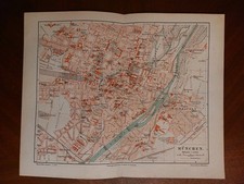 Rig lithographie stadtplan gebraucht kaufen  Nauen