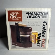 Mini cafeteira vintage Hamilton Beach 4 xícaras gotejamento modelo 784 fabricada nos EUA comprar usado  Enviando para Brazil
