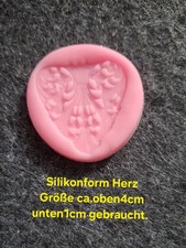 Silikonform herz größe gebraucht kaufen  Frankfurt am Main