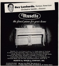 1953 musette piano for sale  USA