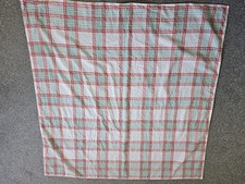 Seersucker tablecloth red for sale  KETTERING