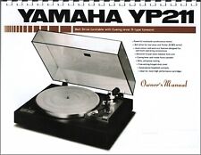 Yamaha yp211 turntable for sale  Utica