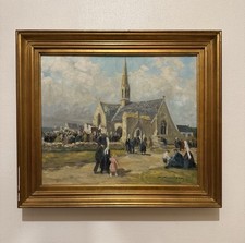 Tableau école française d'occasion  Saint-Ouen