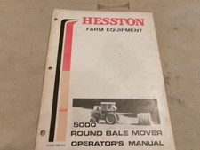 Hesston 5000 round for sale  Jasper