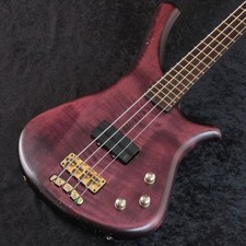 WARWICK Fortress Masterman 4 Cordas Usadas Wenge Roxo Transparente com Estojo Macio comprar usado  Enviando para Brazil