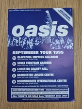 Oasis official september for sale  READING