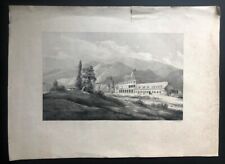 Grande lithographie xixème d'occasion  Bordeaux-