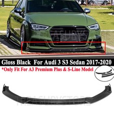 Kits divisor de lábios para Audi A3 S-line S3 facelift 2017-2020 estilo V para-choque dianteiro comprar usado  Enviando para Brazil