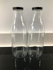 Litre glass milk for sale  BIDEFORD