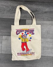 GRANDE BOLSA TOTE DE LONA CIRCO DESFILE 1987 comprar usado  Enviando para Brazil