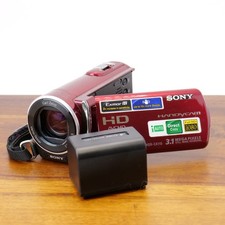 Câmera Filmadora Sony Handycam HDR-CX110 25x Zoom HD Vermelha Testada LEIA, usado comprar usado Câmera Filmadora Sony Handycam HDR-CX110 25x Zoom HD Vermelha Testada LEIA, usado comprar usado  Enviando para Brazil
