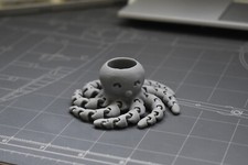 Articulated grey octopus for sale  SWINDON