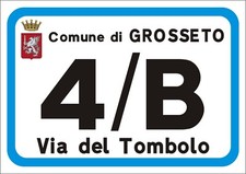 Numeri civici numero usato  Roma