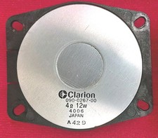 Subwoofer Clarion modelo SPA-842 sistema estéreo automotivo metálico 090-0267-00 (testado) comprar usado  Enviando para Brazil
