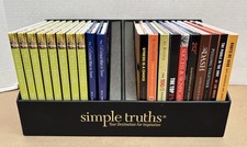Simple Truths Book Lot w Display Box-12 Different Books-20 Total, usado comprar usado  Enviando para Brazil
