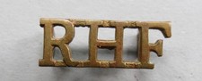 Brass shoulder title for sale  LONDON