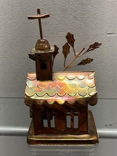 Caixa de música vintage SANKYO Japão cobre estanho metal igreja, funciona som é muito baixo comprar usado  Enviando para Brazil