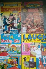 Lote de cómics vintage - Scalphunter, Dagar, Betty & Me, Laugh Parade - 4 cómics segunda mano  Embacar hacia Mexico