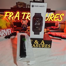 Smartwatch Motorola Moto Watch 40 caixa aberta preto MOSWZ40-PB pulseira extra testada comprar usado Smartwatch Motorola Moto Watch 40 caixa aberta preto MOSWZ40-PB pulseira extra testada comprar usado  Enviando para Brazil