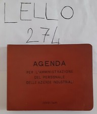 Agenda per amministrazione usato  Cave