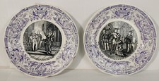 Lot anciennes assiettes d'occasion  France