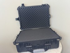 Estojo de viagem para equipamentos pesados 20”x15”x7” com inserções de espuma travas de trava #2 comprar usado  Enviando para Brazil