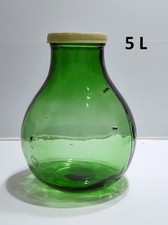 Damigiana vetro verde usato  Catania